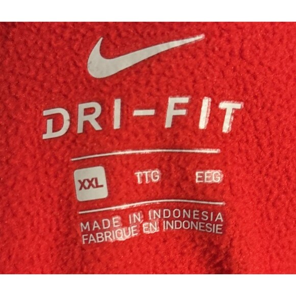 Nike Men’s Size 2XL XXL Red FLY Pullover DRI-FIT Long Sleeve Hoodie Sweatshirt - Picture 9 of 10